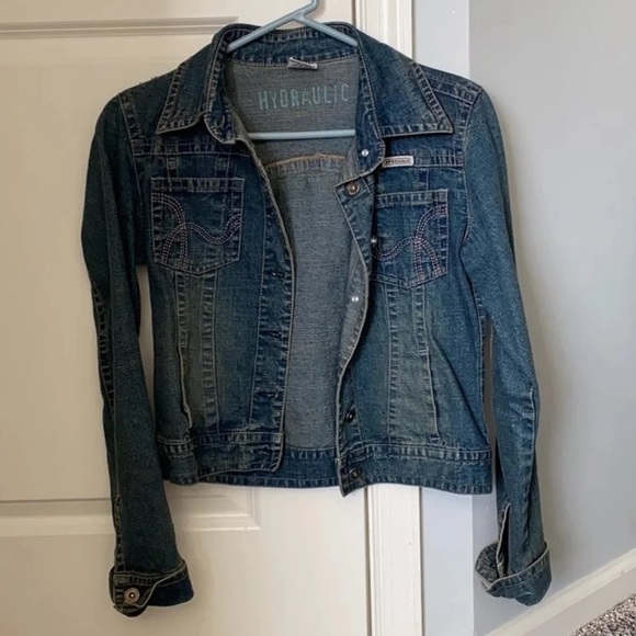 Hydraulic Jean Jacket Size Medium - Picture 1 of 9